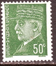 L571 FRANCE TIMBRE N° Y&T 508 de 1941-42 " Petain " NEUF*