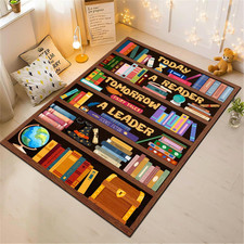 Classroom Library Rug, Reading Rug for Classroom Library, Carpet for Study Room,