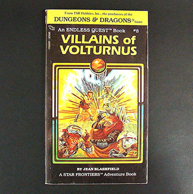 Endless Quest #8 Villains Of Volturnus By Jean Blashfield 1983 TSR D&D CYOA 80s