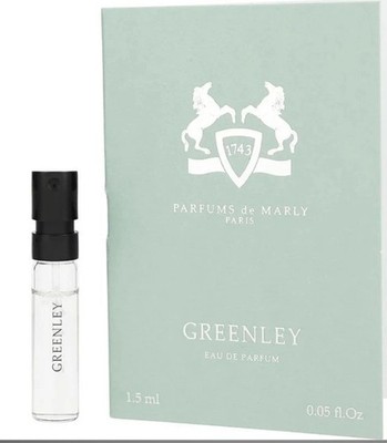 Parfums De Marly Greenley Eau de Parfum EDP Sample Spray .05oz 1.5ml New in Card