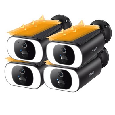 3MP 2K Solar KAMERA FUNK WLAN WIFI IP Camera Outdoor AUßEN ÜBERWACHUNGSKAMERA