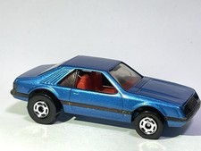 Custom Made  Vintage 1979 Hot Wheels Turbo Mustang Cobra Metallic Blue