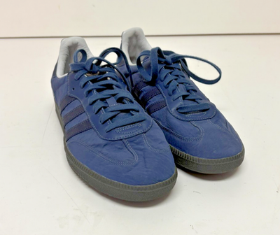 adidas gazelle silver green womens WB Nylon Samba  Cream / Blue  La Garonne