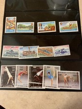 Republika Środkowoafrykańska partia pocztowa wszystkie różne 13 znaczków MNH SKU # 34995