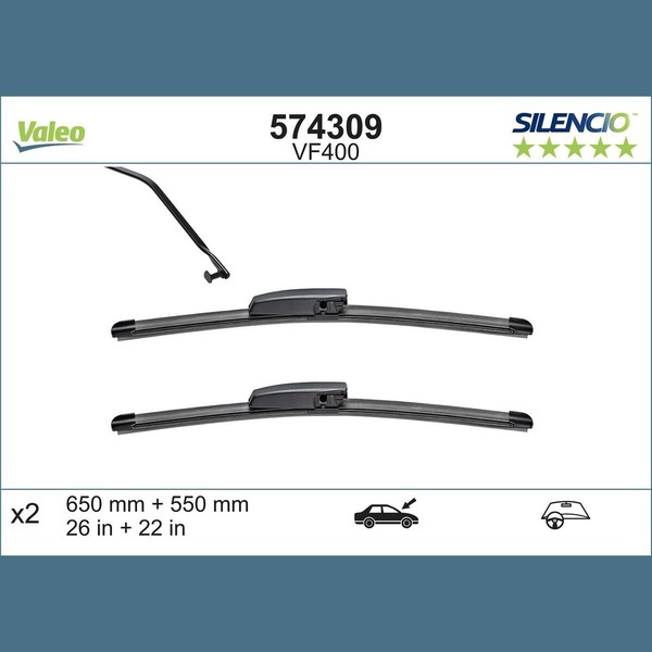 Valeo 574309 Wischblatt-image