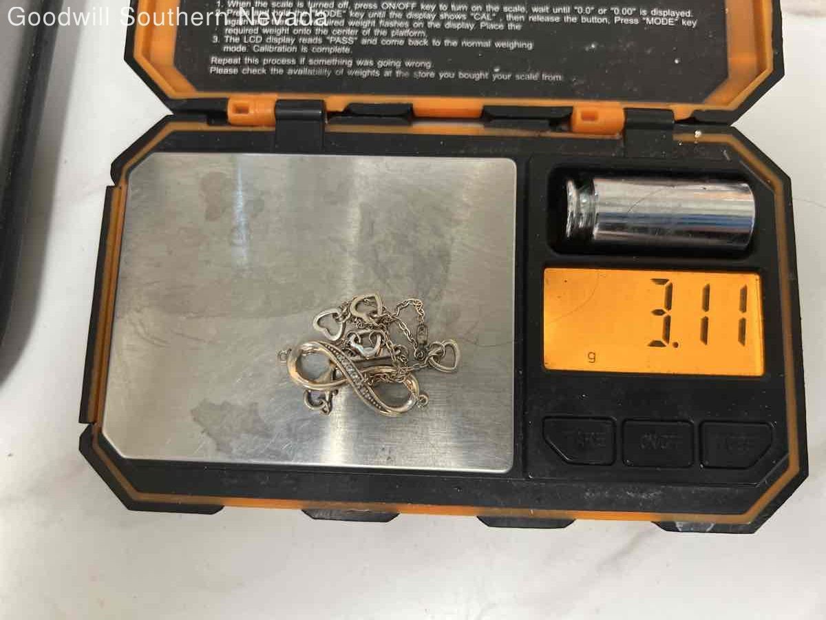 8.75" Infinity Chain Anklet - image 6