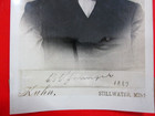 BOB YOUNGER 1889 SILVER GELATIN ORIGINAL PHOTO PRINT W HISTORY RARE COWBOY WEST — photo 2