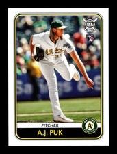 A.J. Puk Rookie Oakland Athletics #58 Topps 2020 Topps Big League