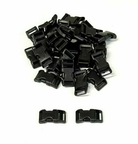 Plastic Buckles Wienerlock Nylon Curved Side Release 16mm 20mm 25mm x1 - x100 - Picture 17 of 20
