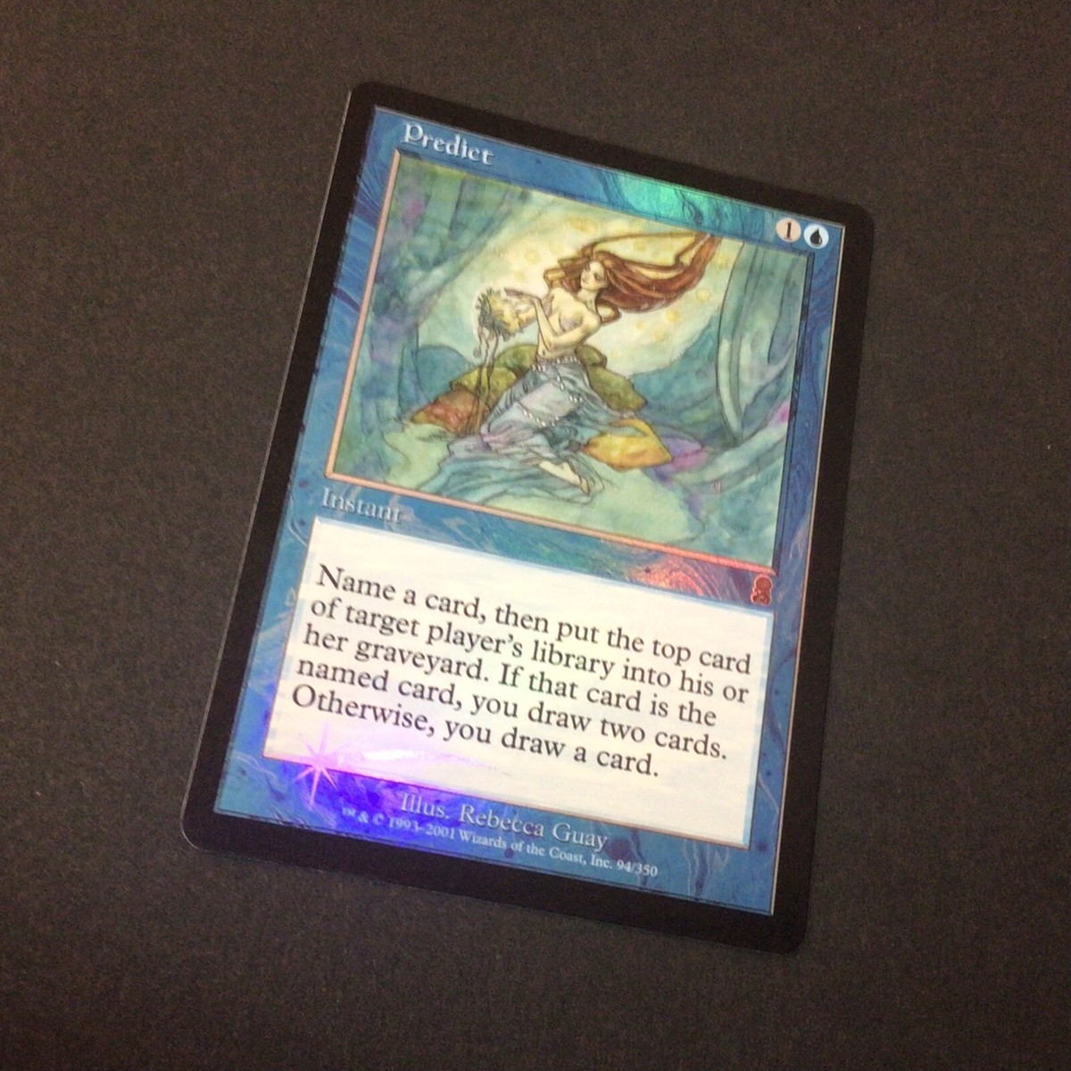 予報 foil MTG マジックザギャザリング predict 1x MTG FOIL Predict Odyssey Magic: The Gathering LP | eBay