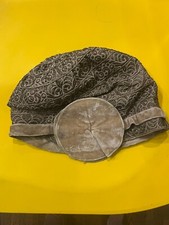 1920s Brown Cloche Hat Women Wedding Hat