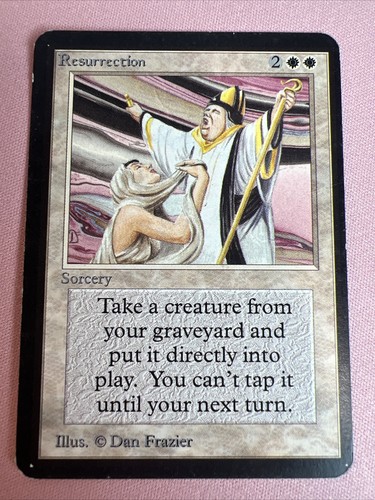 Resurrection Alpha White carta MTG Magic the Gathering non comune (ID# 358745) - Foto 1 di 8