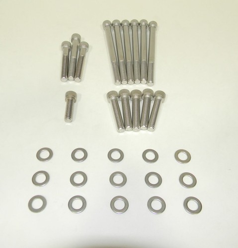 Big Block Ford 429 460 1968-1996 acero inoxidable Allen conjunto de pernos NUEVO - Imagen 3 de 3