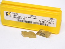 NEW SURPLUS 5PCS. KENNAMETAL NG 3178L GRADE: KC810 CARBIDE INSERTS