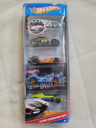 Hot Wheels 2010 4-Lane Elimination Race Series 5 Pack T8634 *NEW* 1:64 - Picture 1 of 7