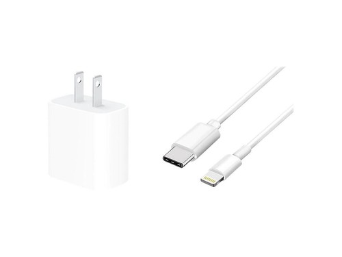 4XEM 20w iPhone12 Usb-c Power Adapt And 6ft Usb-c 8pin Lightning Cable - 第 2/2 張圖片