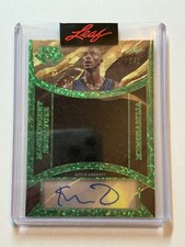 2023 Leaf Magnificence Kevin Garnett GAME USED Patch Auto 1/1 Timberwolves