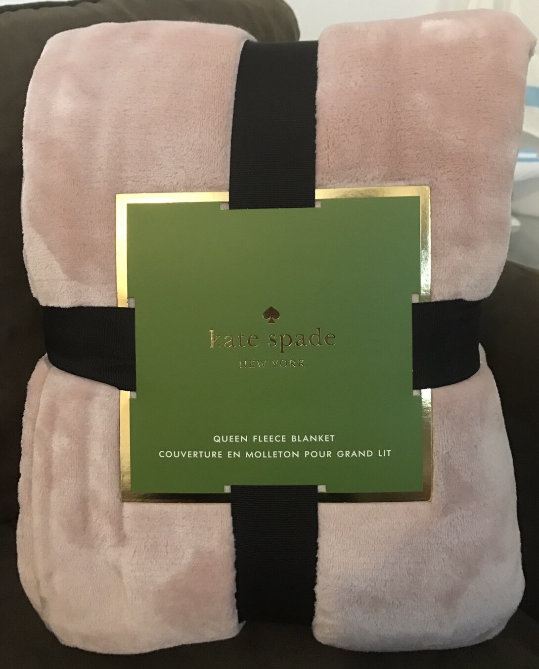 NWT KATE SPADE NEW YORK QUEEN FLEECE 
