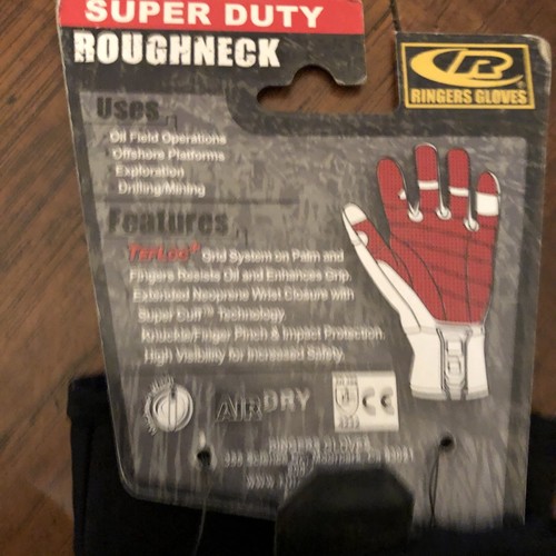Ringer Roughneck Kevloc Adult Work GLOVES Impact Restraint Supercuff SMALL NWT - Picture 7 of 7