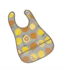 London Bridge by Maison Chic Wipeable Bibs - Citrus Fruits Set of 2