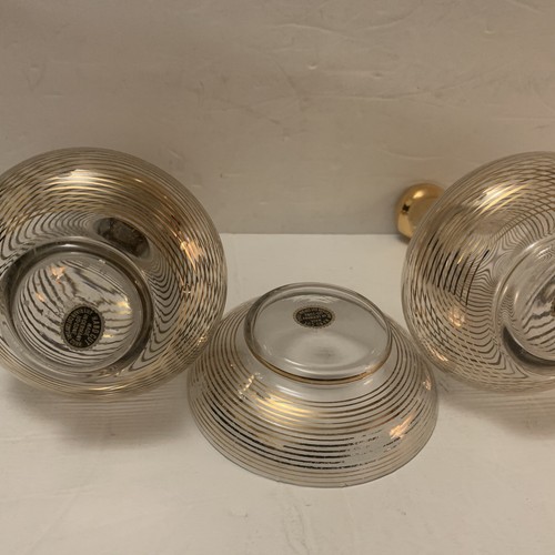 WWII US ZONE, GERMANY Vanity SET 3 Pcs American Cut Crystal Corp. Hand Cut RARE - Picture 3 of 12