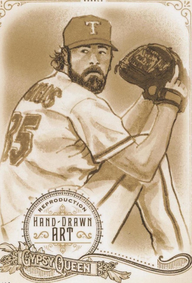 2017 Topps Gypsy Queen - Cole Hamels #GQAR-CH2 - 1 of 1