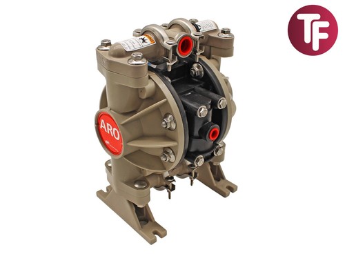 ARO 670127 Ingersol Rang 1/2" Air Diaphragm Pump Poly / Nitrile & Duckbills - Picture 4 of 12