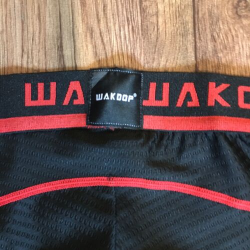 Black Bike Cycling Padded Quick Dry Underwear Boxer Shorts WAKDOP Size Small - Picture 6 of 6