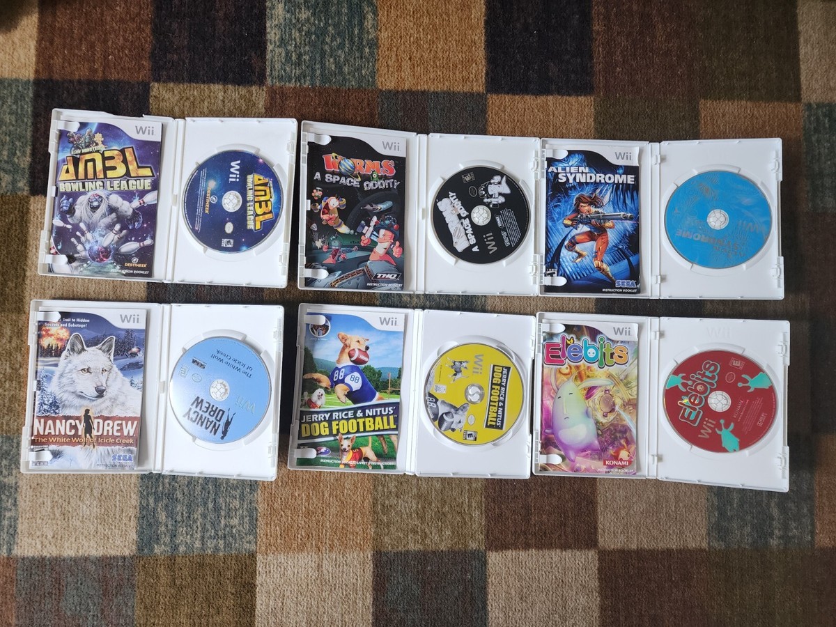 Lot of 20 Nintendo Wii Games Uncommon Titles! Range From Good/Ex