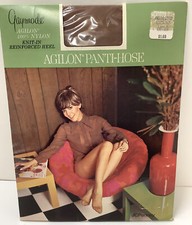 Vintage Pennys Gaymode Agilon 100 Nylon Panti-Hose Beige Glo X-Long