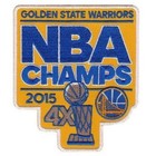 Golden State Warriors NBA Fan Patches