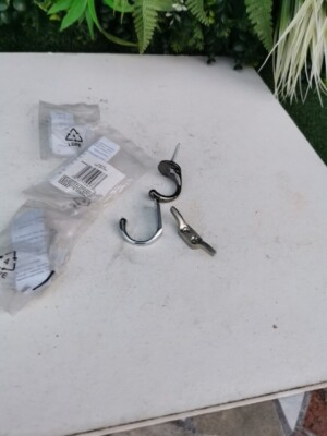3x vergoldet Tür Wand Bad Haken Aufhänger Aufhänger