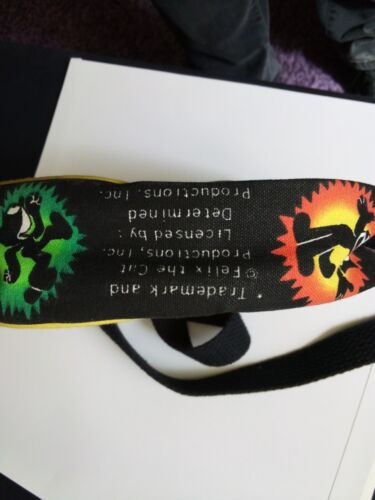 Felix The Cat runde Tasche/Geldbörse mit Reißverschluss aus Canvas Das Spielzeug funktioniert - Bild 3 von 3