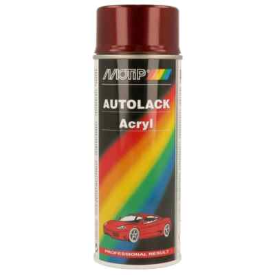Motip 51540 Red Acrylic Car Spray Paint 400ml Gm Ford Subaru Vauxhall Nissan