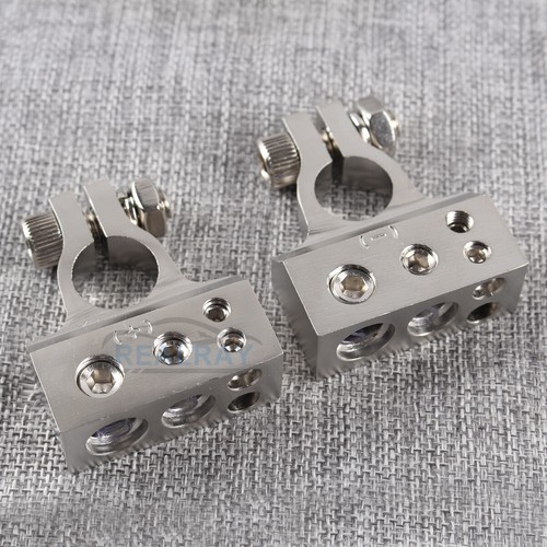 4/8 AWG Car Battery Terminal for HEAVY DUTY Clamp Positive & Negative Connectors - Picture 8 of 9