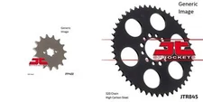 Front and Rear Steel Sprocket Kit for OffRoad YAMAHA IT175 1977-1979