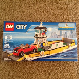 Lego City Conjunto de Construcción de ferry 60119 Nuevo Sellado coche barco Minifiguras 100% Completo | eBay