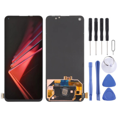 For OPPO K9 Pro PEYM00 / OPPO K9 PEXM00 LCD Display Screen Touch Digitizer Black