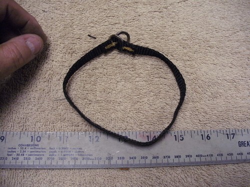 Small Black Nylon Pet Collar, See pictures - Picture 3 of 6