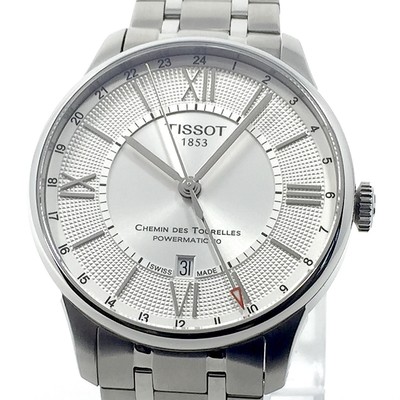 Tissot (like new & unworn) Chemin des Tourelles GMT Automatic T0994291103800 