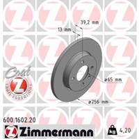 Zimmermann 2X Bremsscheibe Vorne Ø256 Mm Voll FüR VW Golf III 1H1 1.8 1.6 1E7