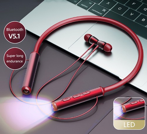 Neckband Bluetooth Earbuds Wireless Earphone For iPhone 15 14 Pro Max 6 7 8 Plus - Zdjęcie 26 z 59