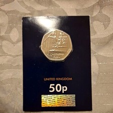 2020 50p Winnie The Pooh and Friends- Christopher Robin  coin BU Change Checker 