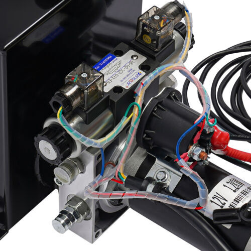 8 Quart Double Acting Hydraulic Pump 12V DC Dump Trailer Power Unit Wireless R/C - Bild 11 von 16