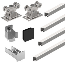 Acier Tor-Bauteile Portails Coulissants Porte de Grange Garages 70x70 Hall