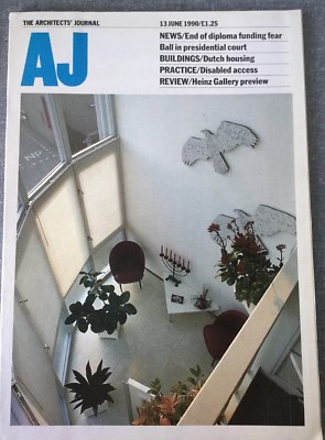 Architects Journal 13 Jun 90 Dutch Housing Heinz Gallery Heathrow Theatre Wall