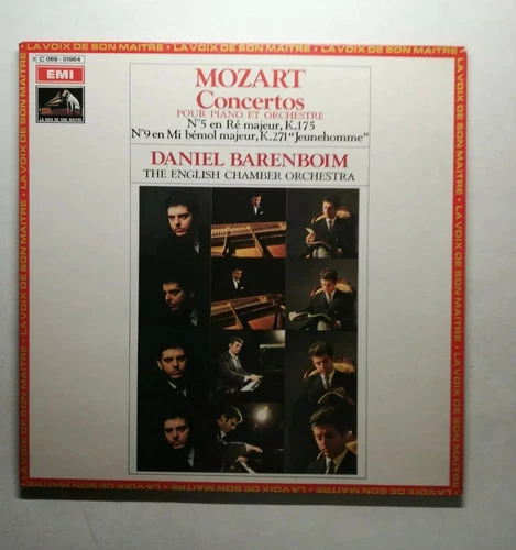 Réf 2236 Vinyle 33 Tours / Mozart concerto pour piano et orchestre Daniel 