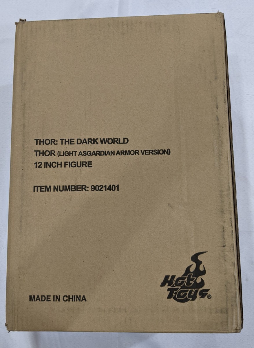 Hot Toys 1/6 Thor: The Dark World Thor Light Asgardian Armor Scale