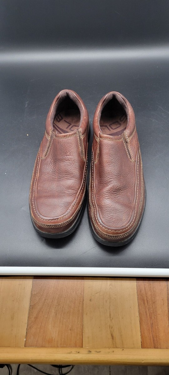 Rockport men leather brown loafers ? shoes slip-ones size 10.5 W s-l400.jpg main image 3