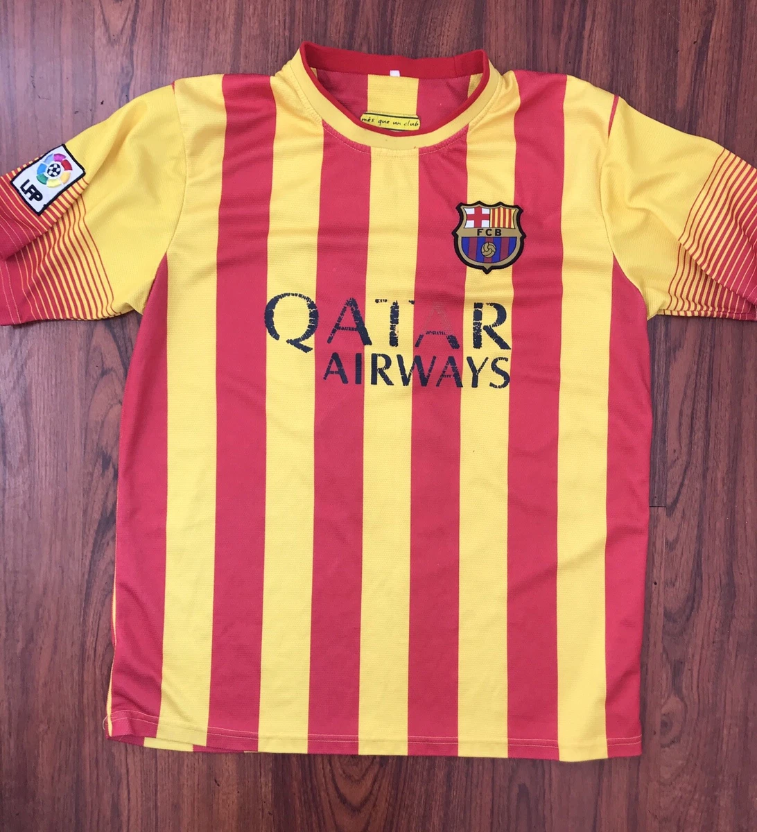 Barcelona red hotsell and yellow kit